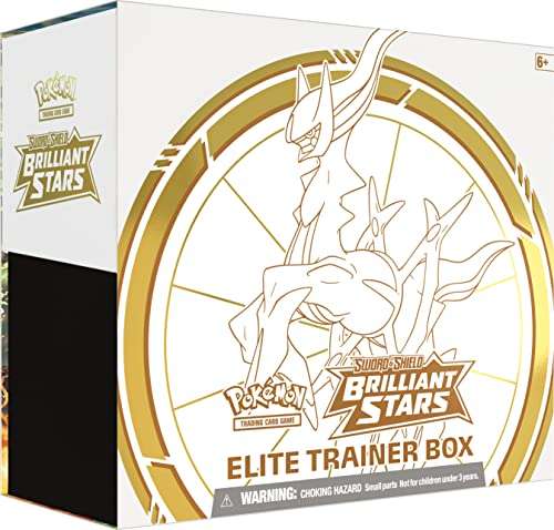 Amazon: Pokemon TCG: Sword & Shield Brilliant Stars Elite - Caja de Entrenamiento