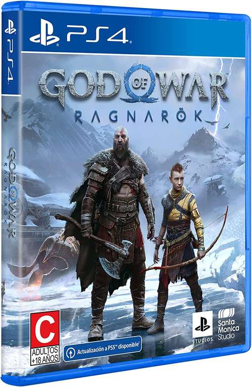 Amazon: God of War Ragnarök PlayStation 4 | Pagando en Oxxo con cupón