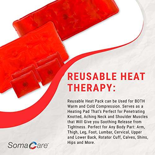 Amazon: 6 Almoadillas de calor reutilizables para terapia