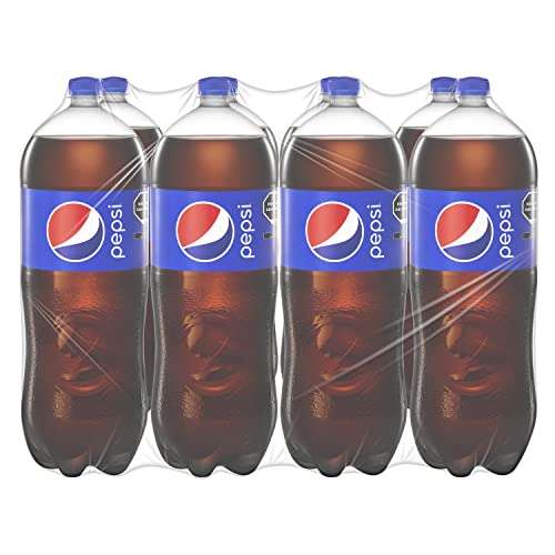 Amazon - Pepsi Regular - Paquete con 8 Botellas de 3 Litros - Refresco | envío gratis con Prime