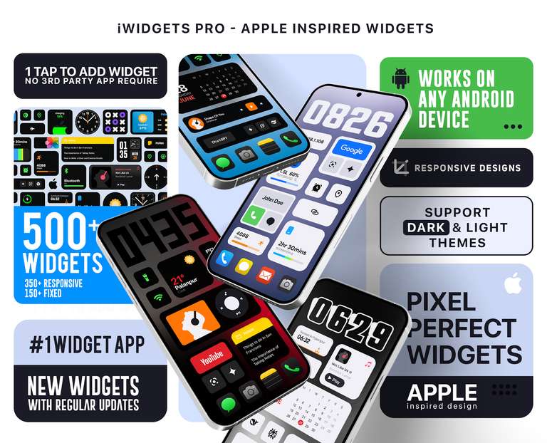 iWidgets Pro: Widgets Premium para Personalizar tu Dispositivo en ...