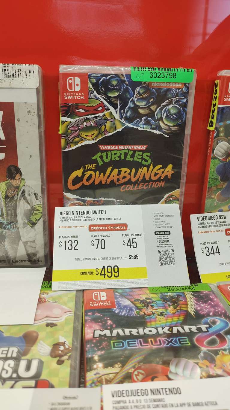Elektra: Teenage Mutant Ninja Turtles - The Cowabunga Collection (Nintendo Switch, PS4 y PS5)