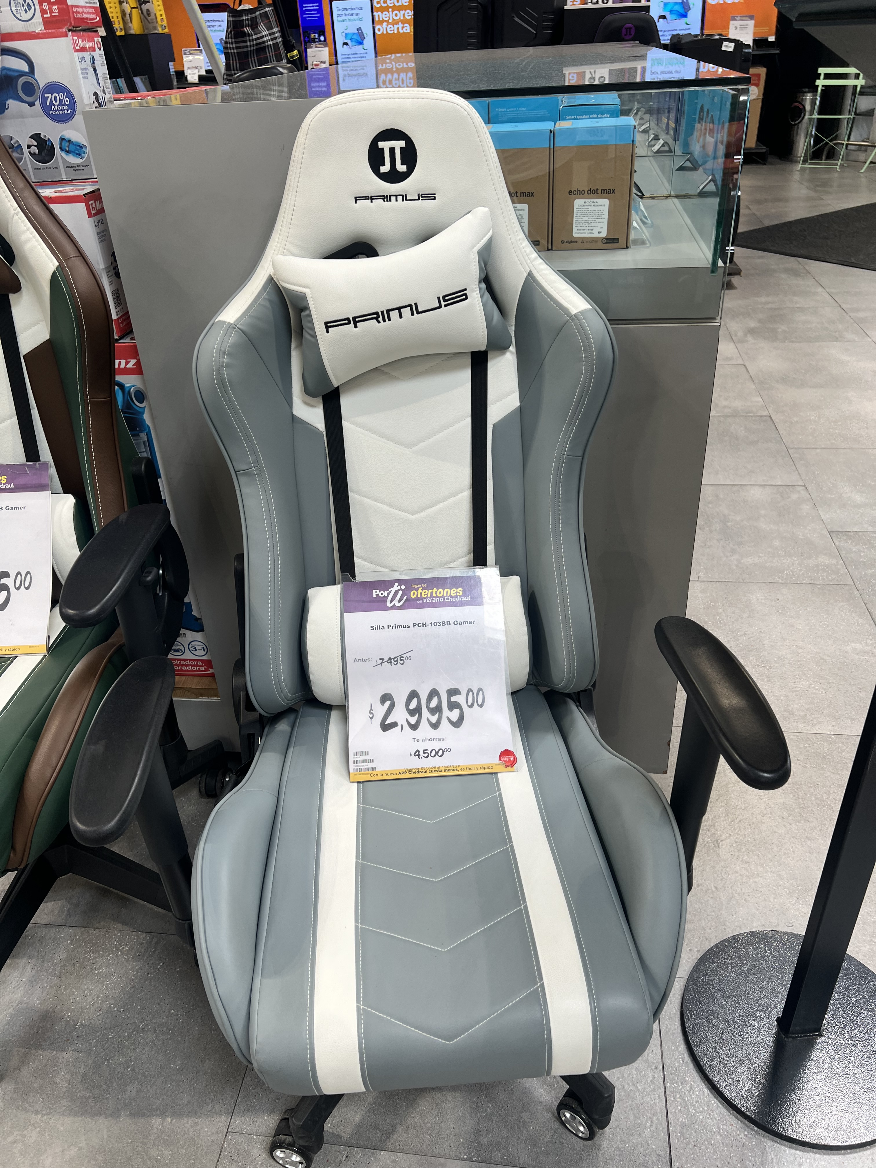 Chedraui Selecto Centro Sur Qro: Sillas gamer primus