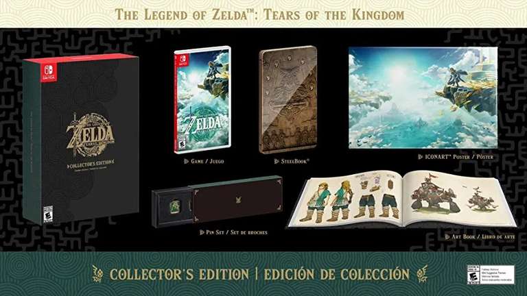 Amazon: TLOZ: Tears of the kingdom Collectors edichon nintendo switch
