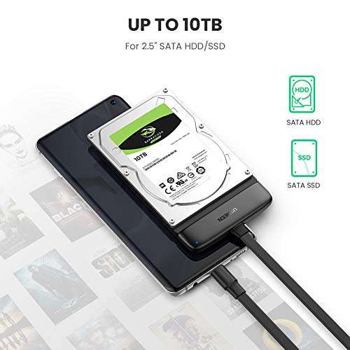 Amazon-UGREEN 70554 Cable Adaptador USB C-SATA1 2 y 3