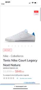 INNOVASPORT: Tenis Nike Court Legacy Next Nature