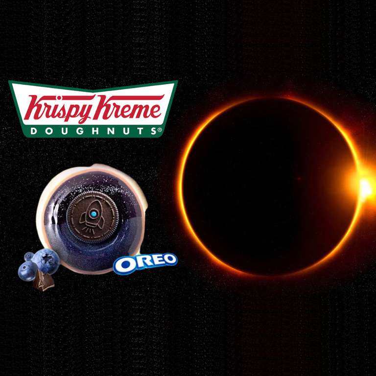 Krispy Kreme - Dona Eclipse GRATIS en tiendas seleccionadas