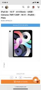 Intercompras iPad Air blanca 4th Gen 64gb