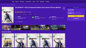 Eneba: Fifa 23 para Xbox Series X/S a mitad de precio listo para canjear en su Xbox Codigo de México