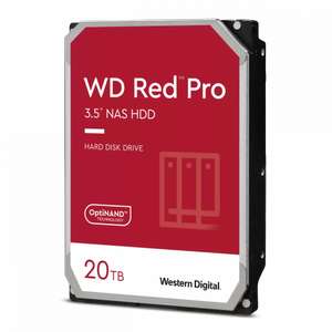 Cyberpuerta: Disco Duro para NAS Western Digital WD Red Pro 3.5'', 20TB, SATA III