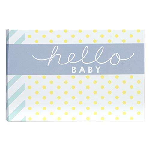 Amazon Malden International Designs Hello Baby - Álbum de Fotos (40 x 6 cm), Color Blanco- envío gratis prime