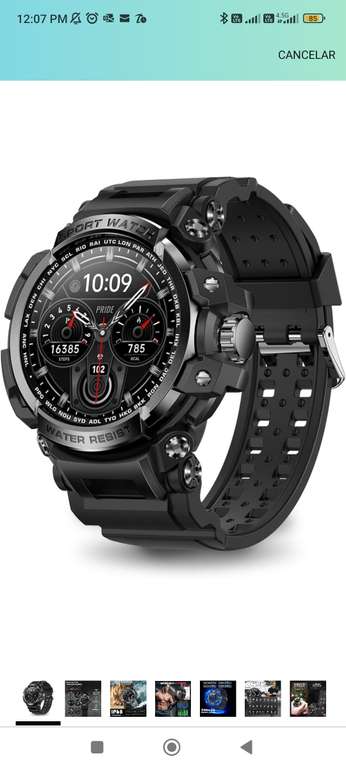 Amazon: Smartwatch de natación EasyTao IP68, Android Wear