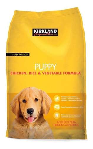 Costco: Kirkland Signature Alimento para perro Cachorro Pollo y Arroz 9.07kg