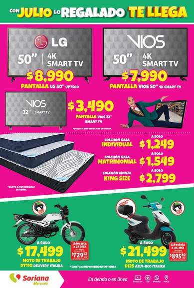 Soriana Express: Julio Regalado 2022: Volante de ofertas del viernes 27/05  al jueves 02/06. - promodescuentos.com