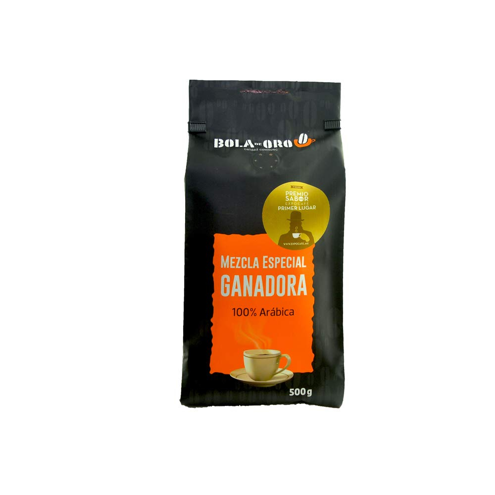AMAZON: Bola de Oro Café Grano, Mezcla Especial Ganadora, Gourmet - 500 g