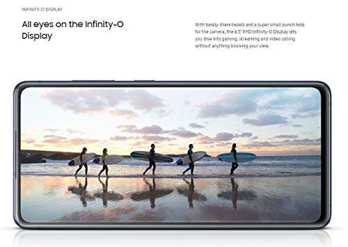 Amazon: Samsung Galaxy S20 FE 5G UW 128GB para Verizon (Cloud Navy) (renovado)