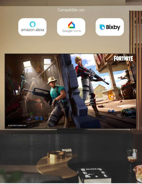 Liverpool: Samsung gaming TV de 43" QN43QN90BAFXZX, 2x HDMI 2.1, 144Hz, 4K, regalo control inalámbrico xbox, BANORTE sin nómina