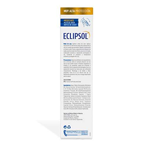 Amazon: Eclipsol Ultra Crema FPS 50+ 125g (Planea y Ahorra)