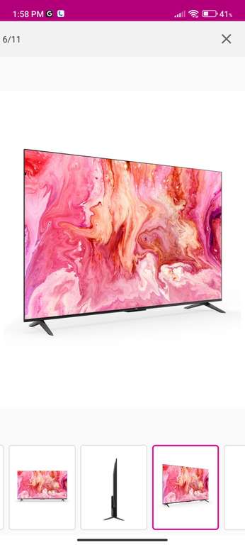 Liverpool: Pantalla TCL UHD smart TV de 43 pulgadas 4K 43S454 con Google TV