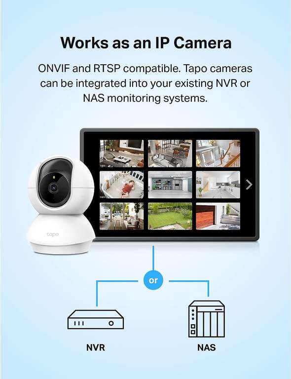 CyberPuerta: TP-Link Tapo C200, cámara Wi-Fi de seguridad para el hogar con giro