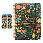 Amazon: YOMYM Agenda 2023, Planificador Diario, Semanal Mensual con Pestañas de Enero a Diciembre 2023, Agenda Académica