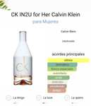 Amazon: Perfume Calvin Klein IN2U Spray para Mujer, 3.4 Oz/100 ml