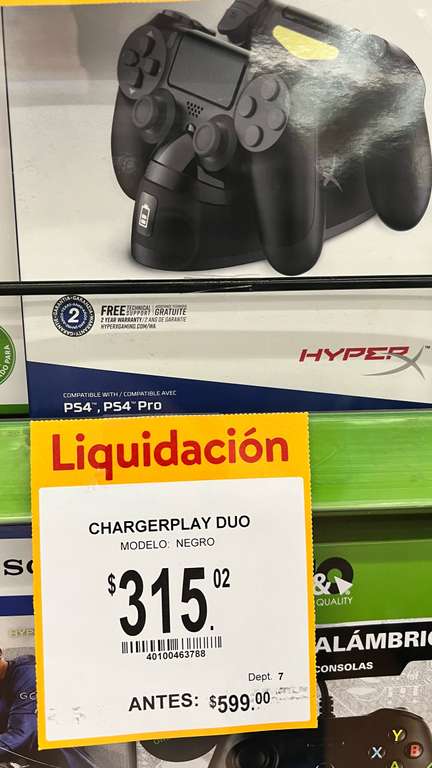 Walmart: Charger Play Duo HyperX
