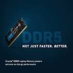 Amazon: Crucial RAM 8GB DDR5 4800MHz (Precio aún más bajo)