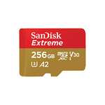 Amazon: 2 Memorias Micro SD Sandisk Extreme de 256GB u3 4K ($413 c/u)