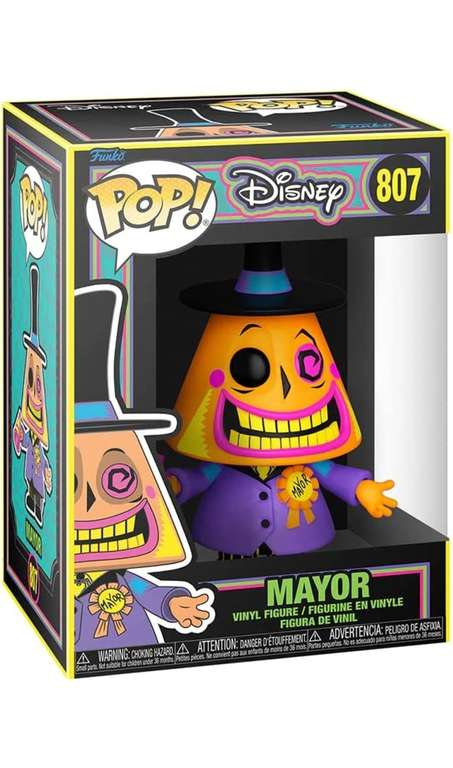 Amazon: Funko Pop! Disney: The Nightmare Before Christmas - Mayor (Blacklight)