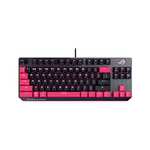 Amazon: Asus teclado mecánico para juegos ROG Strix Scope TKL Electro Punk RGB, envío gratis con prime