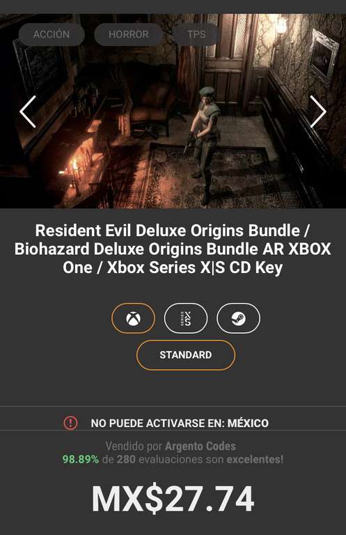 Kinguin - Resident Evil Deluxe Origins Bundle Ar Xbox One