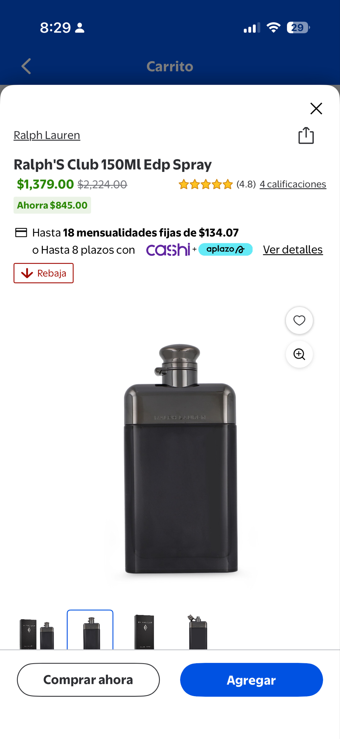 Walmart: Ralph'S Club 150MI Edp Spray