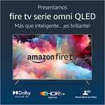 Amazon: PREVENTA Fire TV Serie Omni QLED de 55" en 4K UHD con Dolby Vision IQ, atenuación local y control por voz con Alexa