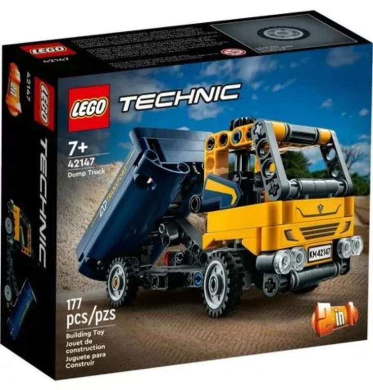 Mercado Libre: Kit Lego Technic 42147 Camión De Volteo (177 Piezas) 177
