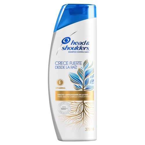 Amazon: Head & Shoulders Shampoo Para Caspa, Crece Fuerte desde la Raíz, 375 ml (Planea Y Ahorra)