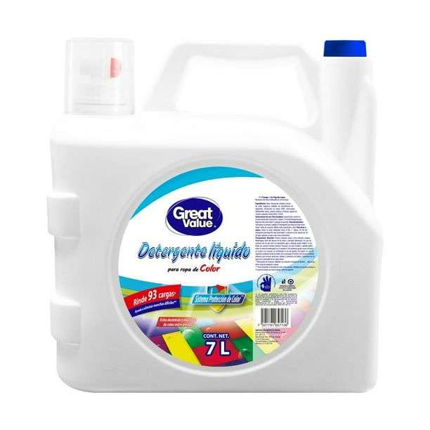 Walmart Super: Detergente líquido Great Value 7 litros