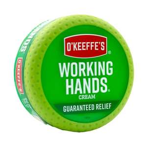 Amazon: Crema para manos, frasco de 100 ml O'Keeffe's Working Hands