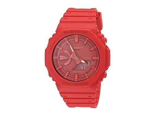 Amazon: Reloj Casio G-Shock GA2100 Rojo | Precio antes de pagar