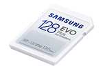 Amazon: 3 Memorias SAMSUNG EVO Plus Tarjeta SDXC de 128 GB de tamaño Completo 130 MB/s Full HD y 4K UHD, UHS-I, U3, V30 | $196 c/u