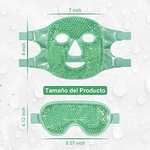 Amazon: 2PCS Máscaras de Hielo para Ojos y Cara, Mascarilla de Gel Facial Reutilizable