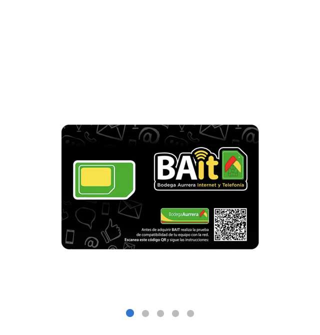 Walmart: SIM Card Bait Internet y Telefonía ($0.05)
