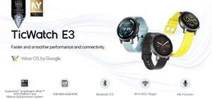 Aliexpress: Smart Watch TicWatch E3 Google Wear OS, NFC, Google Pay, refurbished