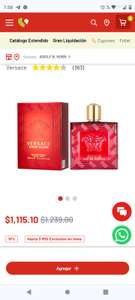 Soriana: Perfume Versace Eros Flame 100 Ml Edp Spray para Caballero