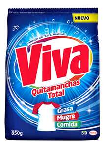 Amazon: Detergente en polvo Viva 850 gr | Planea y Ahorra, envío gratis con Prime
