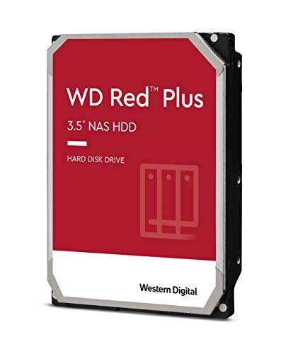 Amazon: Western Digital Disco Duro Interno de 10 TB NAS (7200 RPM, SATA 6 GB/s, CMR, caché de 256 MB, 3,5 Pulgadas)
