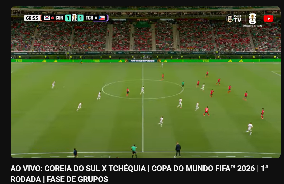 Youtube Para ver el Mundial Gratis | Leer descripción