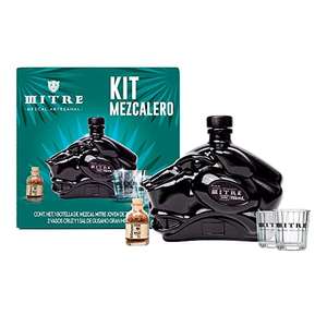 Amazon: Mezcal Mitre 750 ml, Kit para regalo.