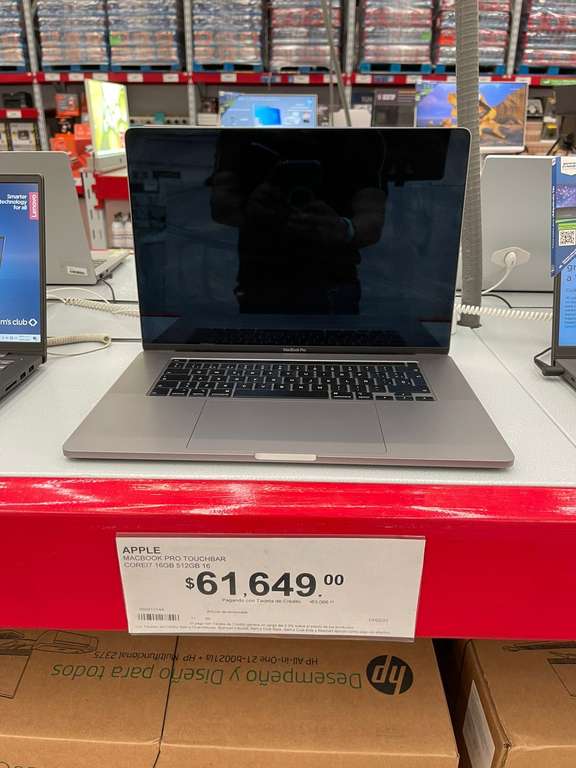 Sam’s Club MacBook Pro 16” 2019 Intel i7 16Gb RAM 512Gb SSD