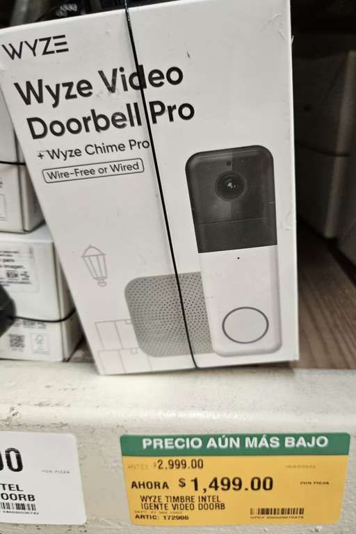 HOME DEPOT MTY WYZE Video Doorbell Pro